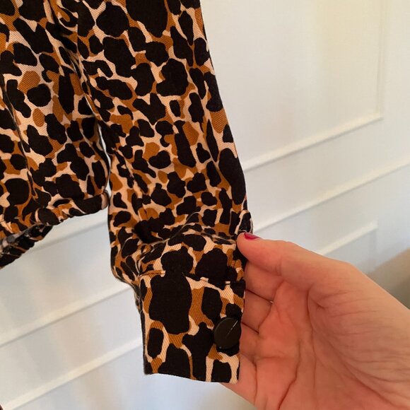 Leopard Print Top/Jacket - Picture 5 of 5